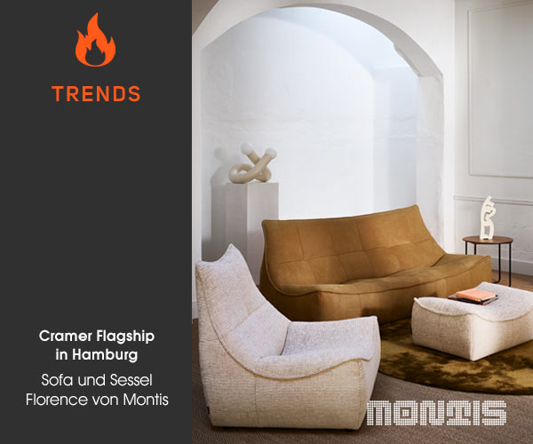 Sofa und Sessel Florence von Montis: Cramer Flagship