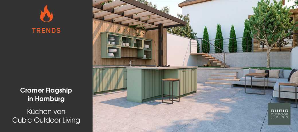Outdoor-Küchen von Cubic Outdoor Living: Cramer Flagship