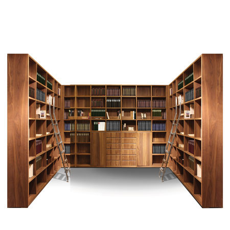 Publicum Bibliothekssystem von Cramer Holzmanufaktur