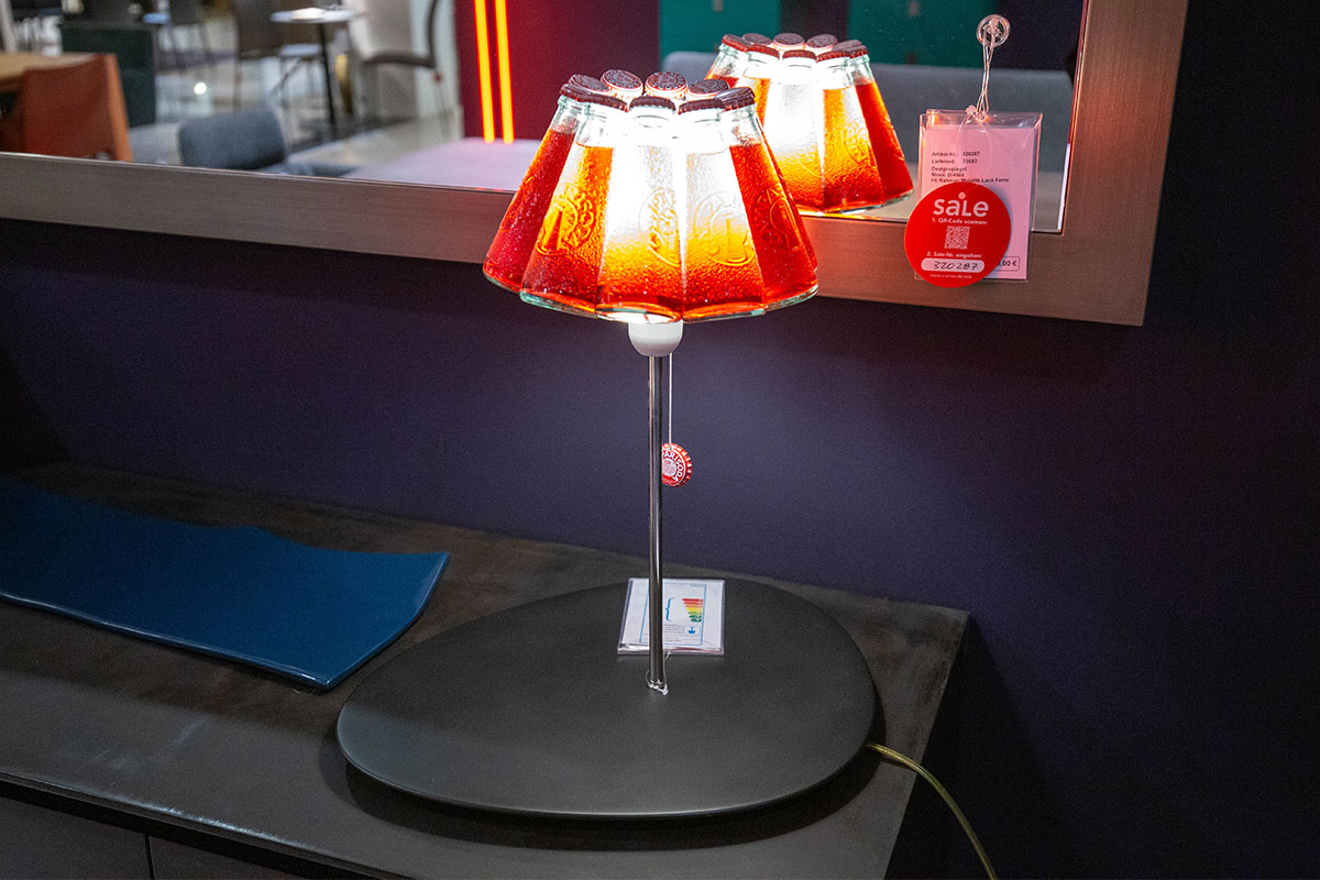 Tischleuchte Campari Bar von Ingo Maurer für 631 € Tischleuchte Campari Bar von Ingo Maurer für 631 €