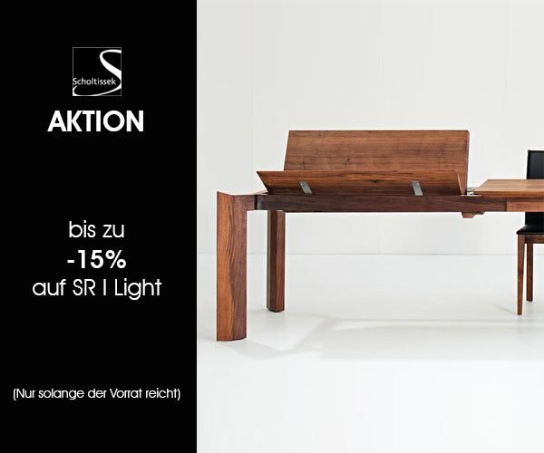 SR I Light von Scholtissek: Jetzt zum Aktionspreis erhältlich