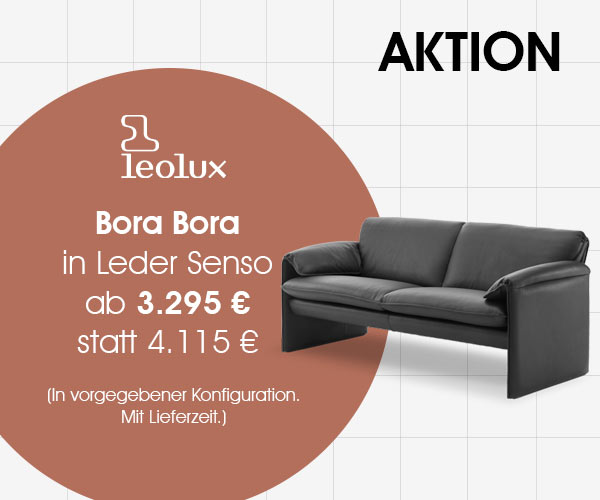 Sofa-Serie Bora Bora von Leolux: Jetzt zum Aktionspreis