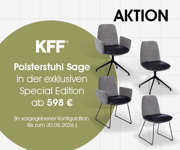 Stuhl Sage von KFF in der Special Edition: Jetzt zum Aktionspreis