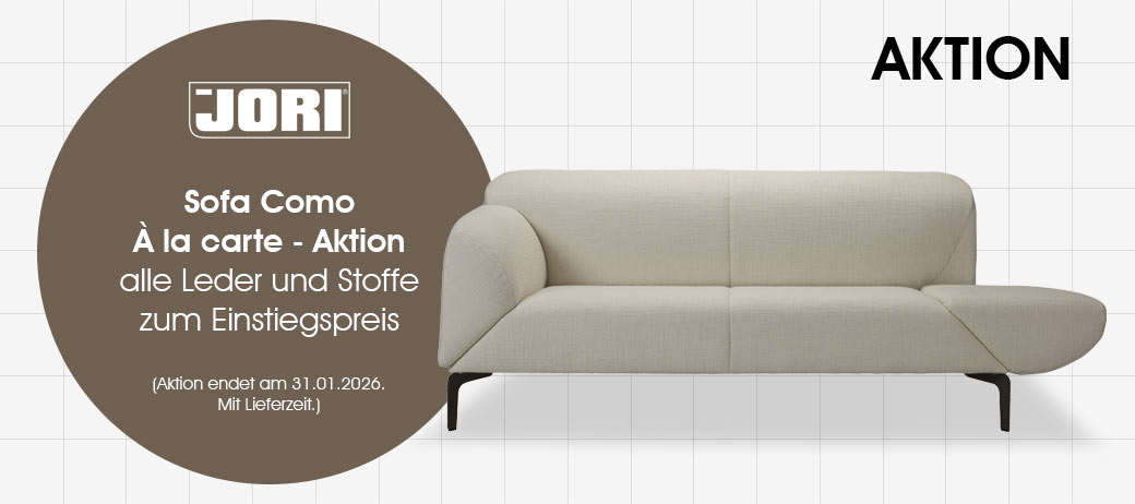 Sofa Como von Jori: Jetzt zum Aktionspreis