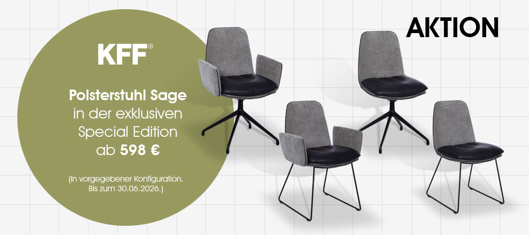 Stuhl Sage von KFF in der Special Edition: Jetzt zum Aktionspreis