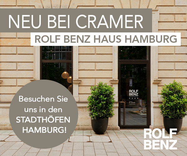 Cramer übernimmt Rolf Benz Haus Hamburg: Neuer Standort