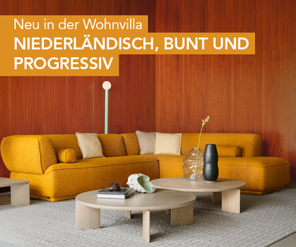 Niederländisch, bunt, progressiv – Leolux in der Cramer Wohnvilla: Jetzt entdecken