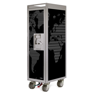 Bordbar Trolley NEW Worldmap Lines