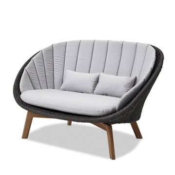 Cane-line Peacock 2-Sitzer Sofa Soft Rope