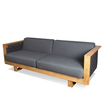 Cane-line Angle 3-Sitzer Sofa