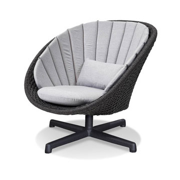 Cane-line Peacock Loungesessel drehbar
