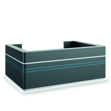 Müller Möbelfabrikation Workspace Theke