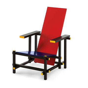 Cassina Red and Blue