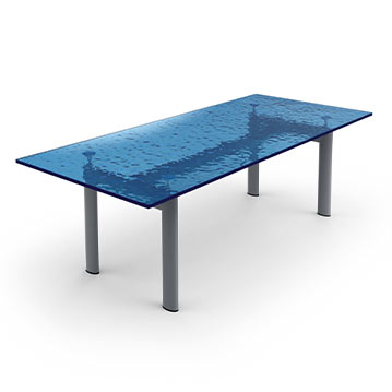 Cassina 6 Table tube d avion