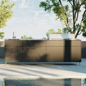 Cubic Outdoor Living Outdoor Kitchen C2
