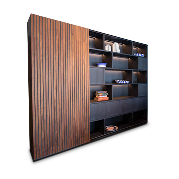 Cramer Holzmanufaktur Publicum Wohnwand