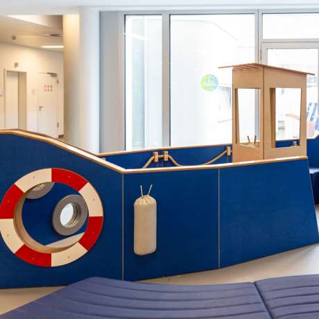  Wartebereich Kinderklinik Hamburg