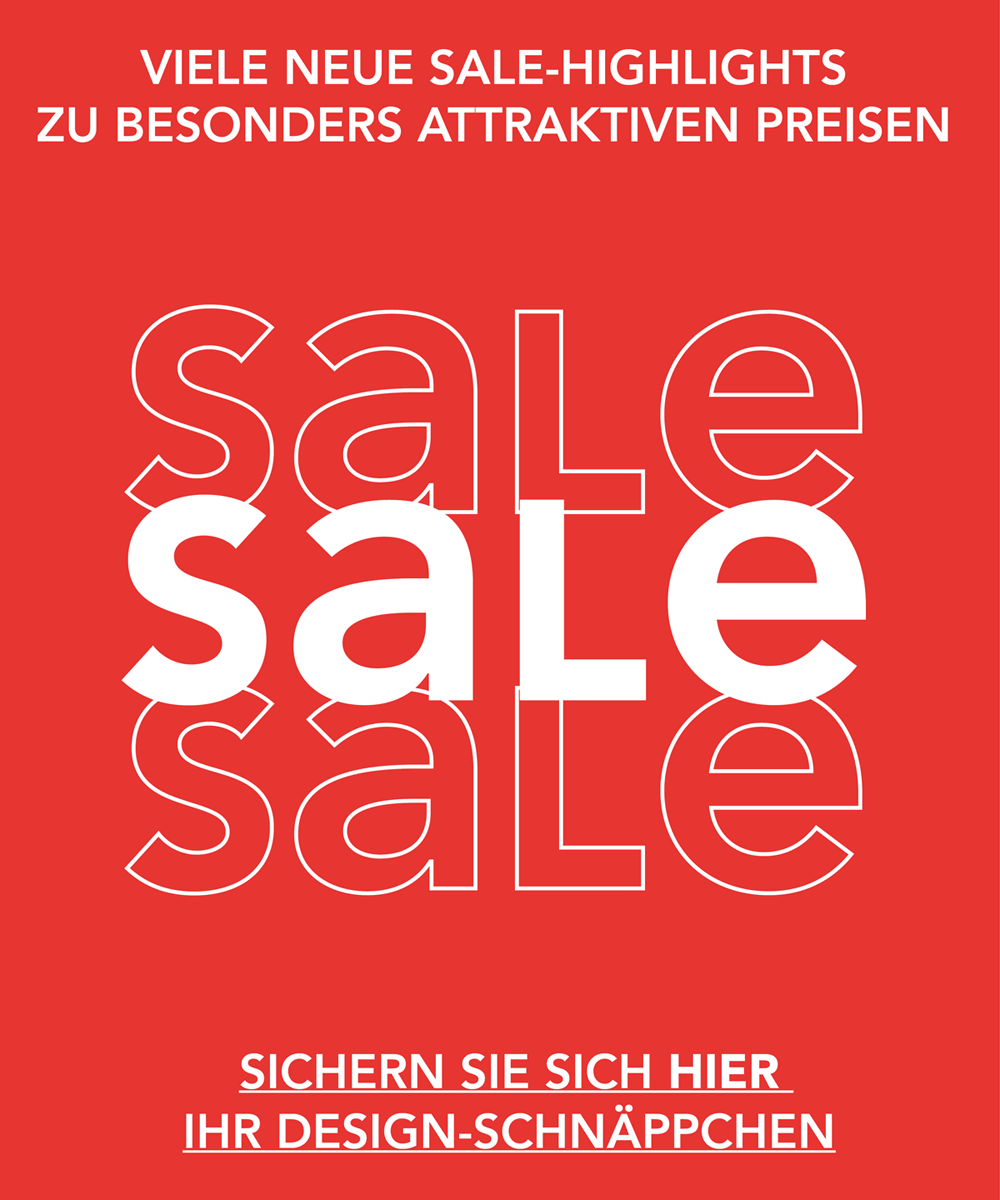 Sale – sichern Sie sich hier Ihr Design-Schnäppchen
