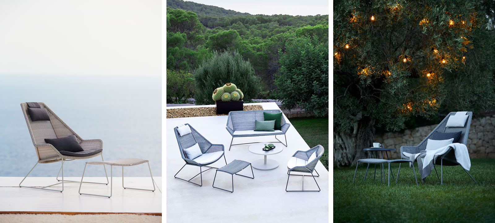 Breeze Highbacksessel von Cane-line