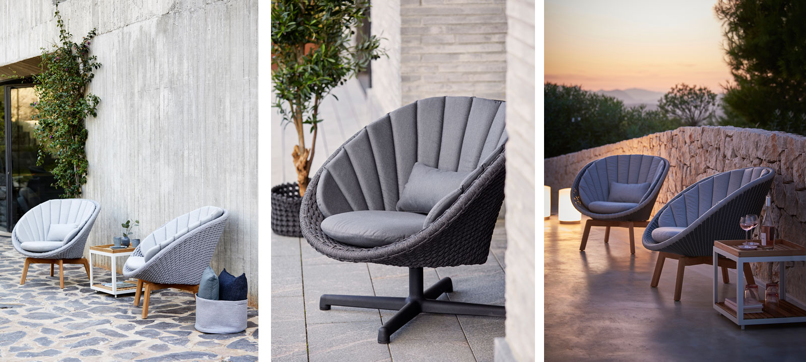 Peacock Loungesessel von Cane-line