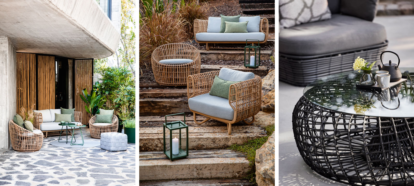 Serie Nest von Cane-line