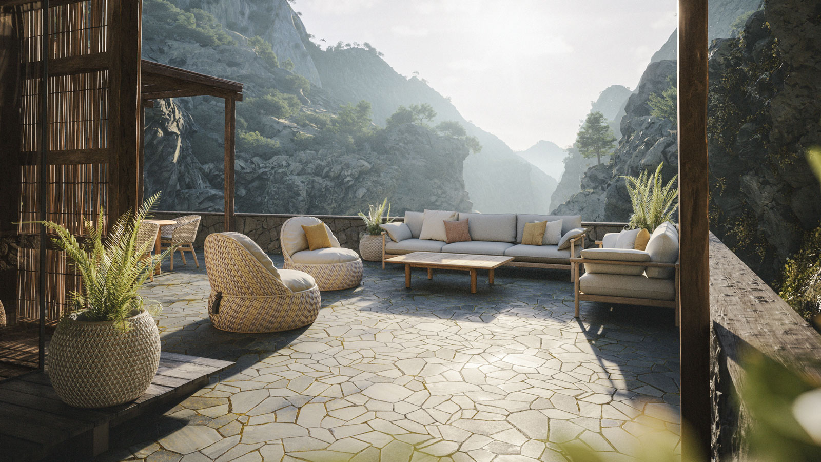 DEDON entwickelte sich innerhalb weniger Jahre zu einer der wichtigsten Marken im Bereich luxuriöser Design-Gartenmöbel