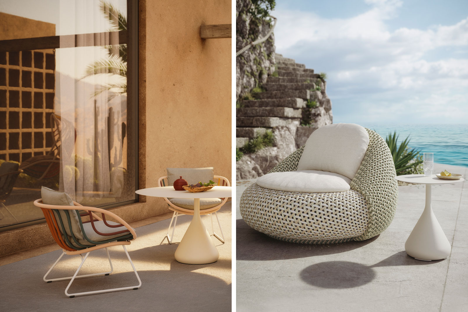 SATELLITE Tische von DEDON