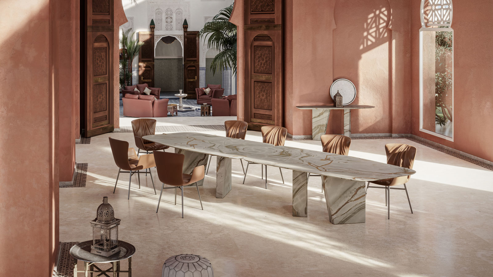 Naturstein-Esstisch Paramount von Draenert