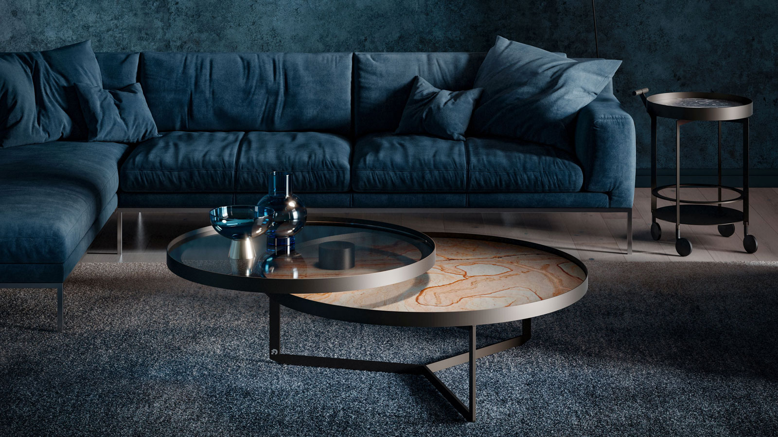 Beistelltisch Nebra von Draenert