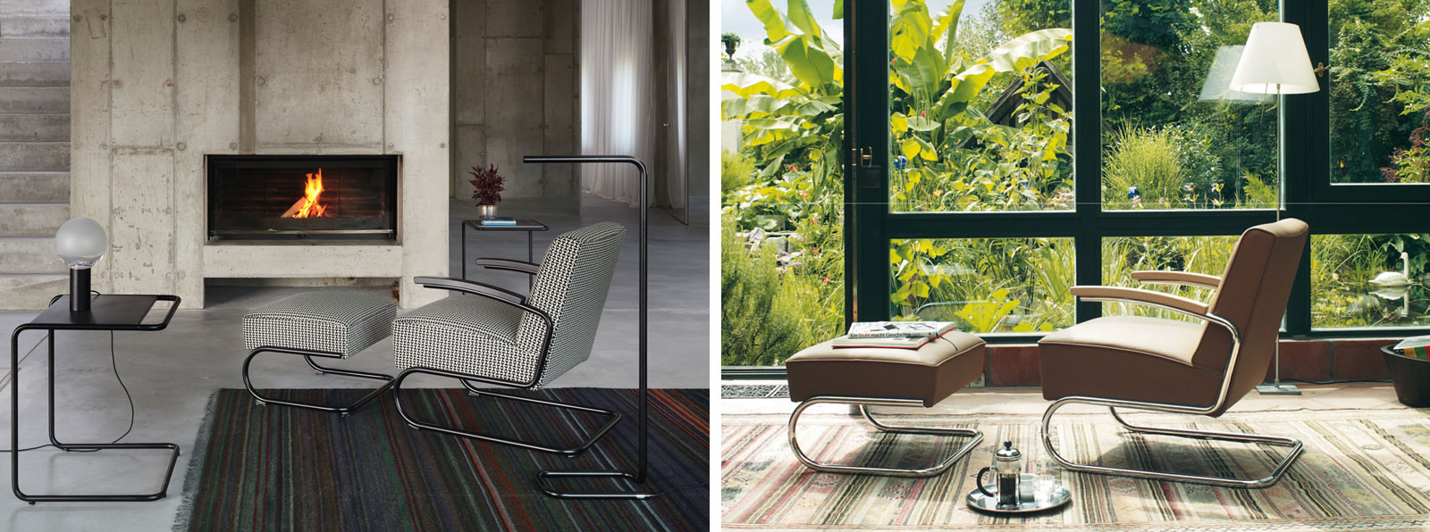 Lounge-Sessel S 411 von Thonet