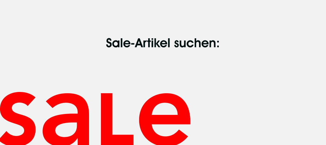 Hier nach Sale-Artikeln suchen
