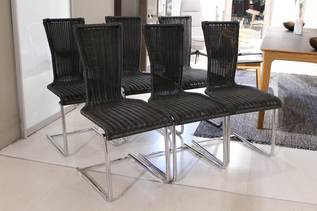 Stuhl Jimmy 6er Gruppe von Bacher