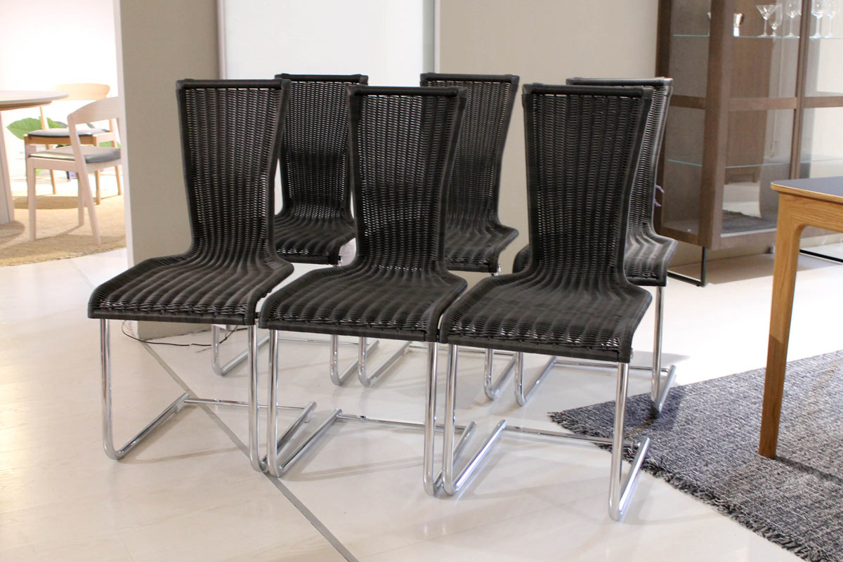 Stuhl Jimmy 6er Gruppe von Bacher für 3.090 € Stuhl Jimmy 6er Gruppe von Bacher für 3.090 €