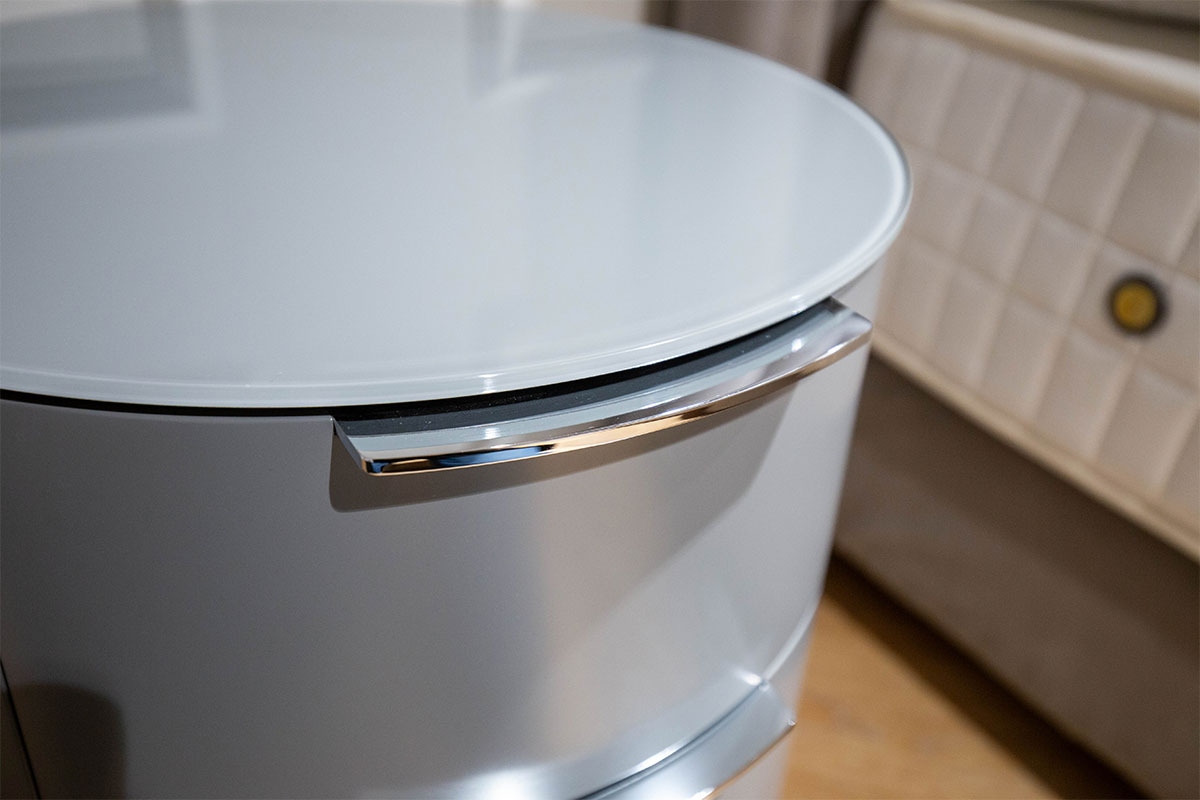 Rundkommode Conga zement von Schönbuch