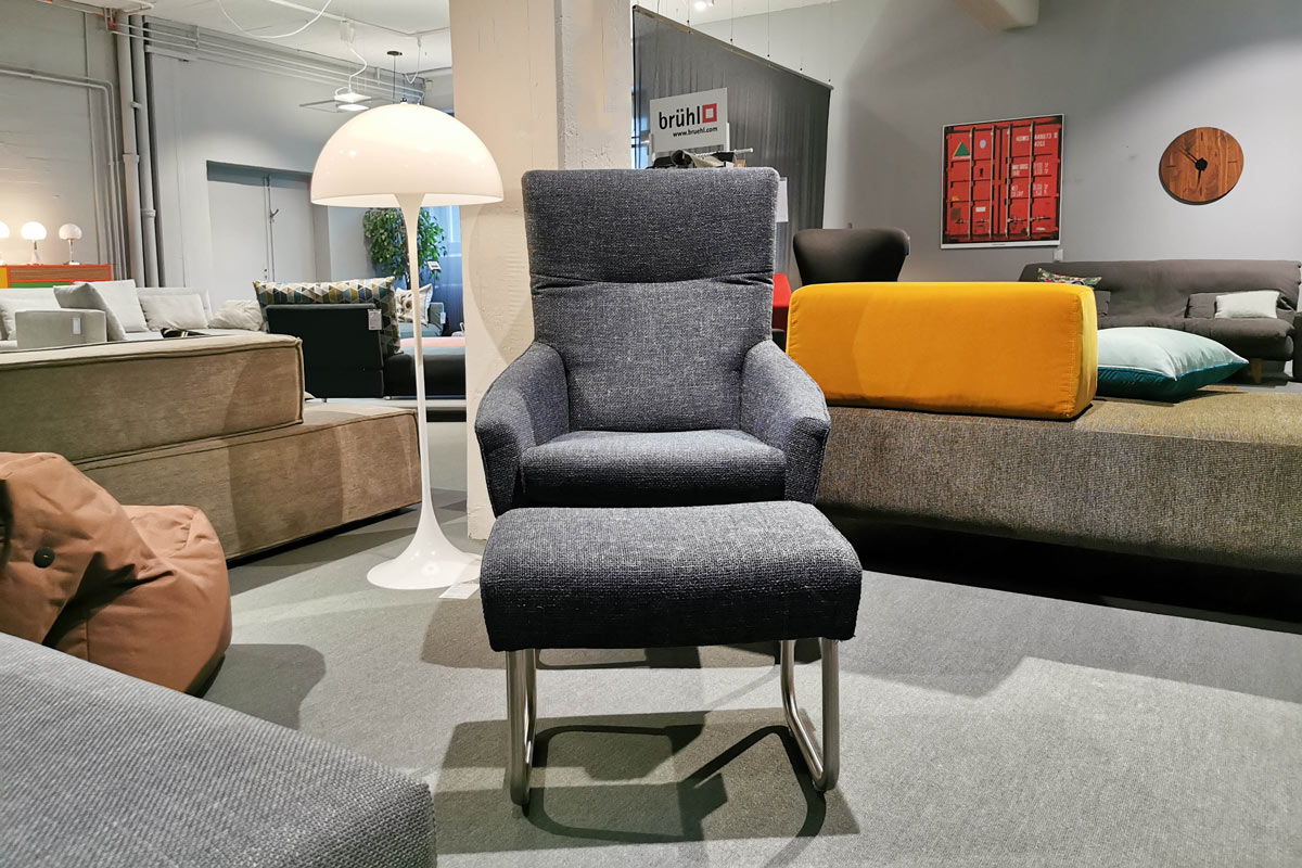 Sessel Donnie inkl. Hocker von Signet im Sale