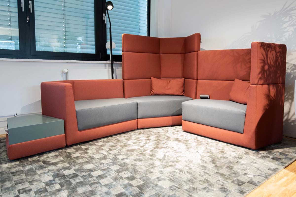 Sitzgruppe Scope inkl. Anbautisch von COR im Sale