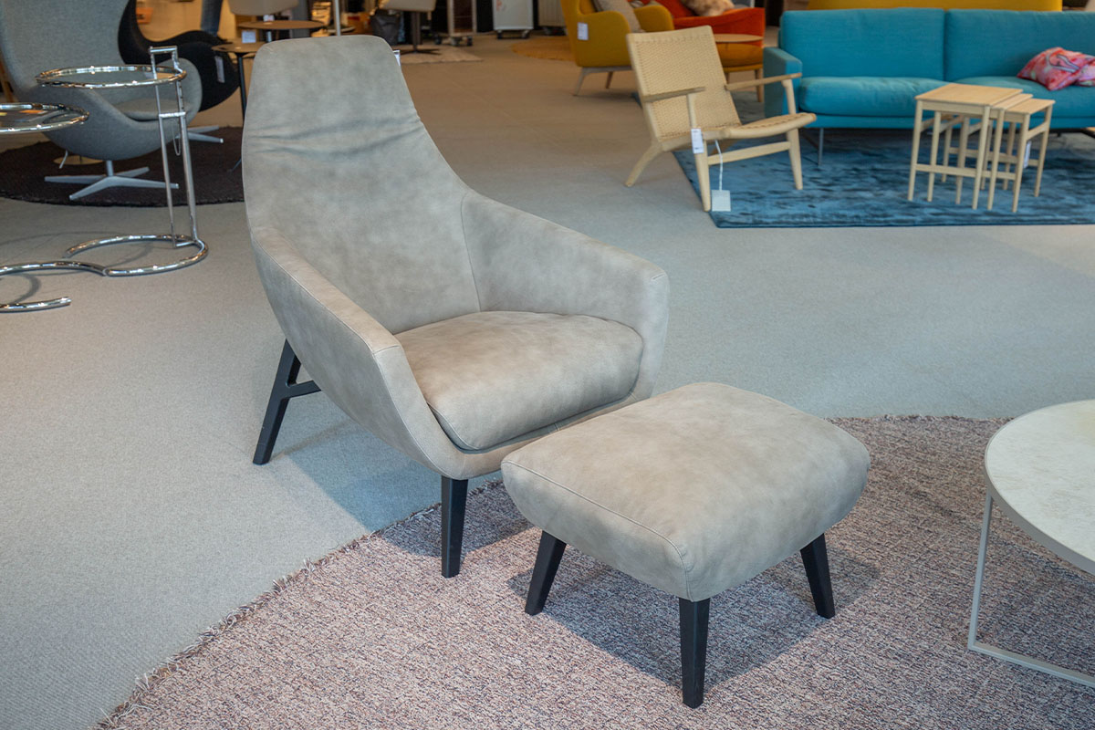 Sessel Enzo inkl. Hocker von Montis im Sale