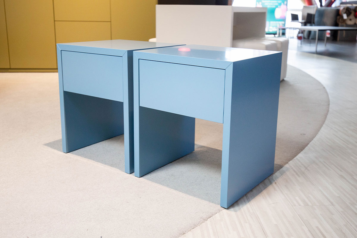 Nachtkommoden-Set Arcum von Cramer Holzmanufaktur für 1.250 € Nachtkommoden-Set Arcum von Cramer Holzmanufaktur für 1.250 €