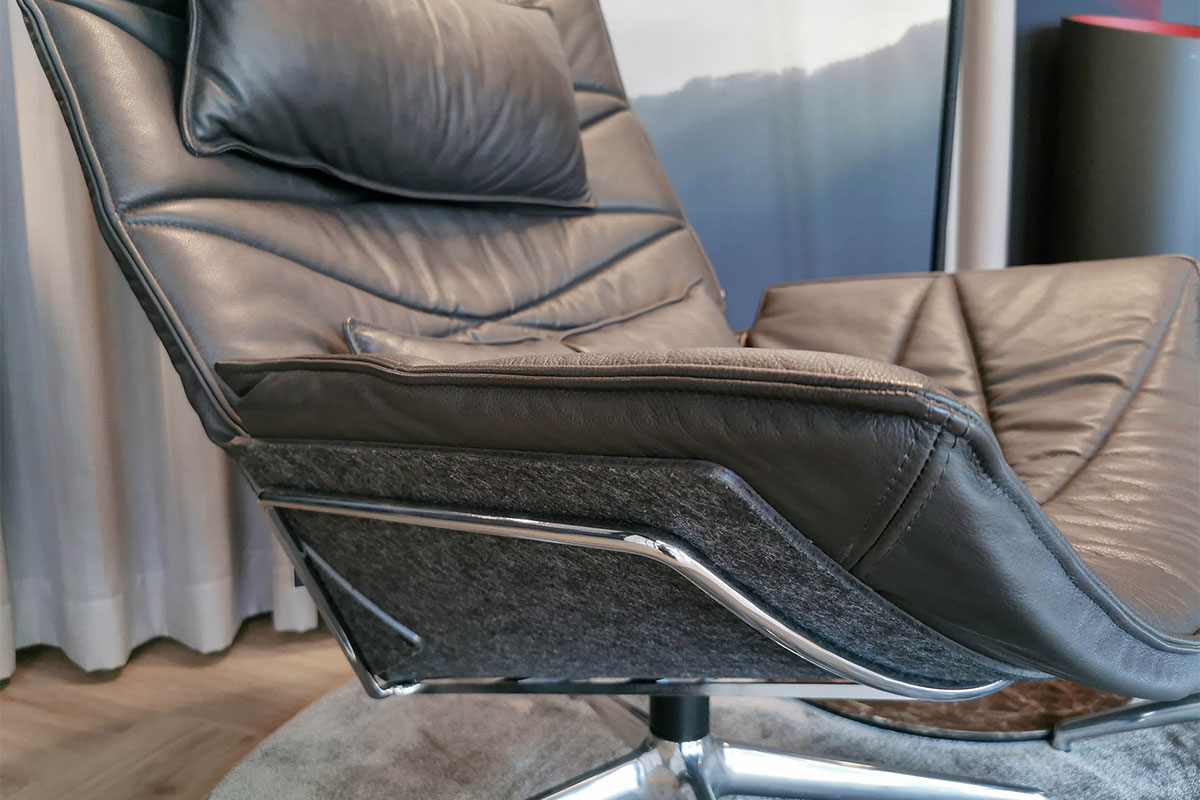 Loungesessel Nest inkl. Hocker von KFF