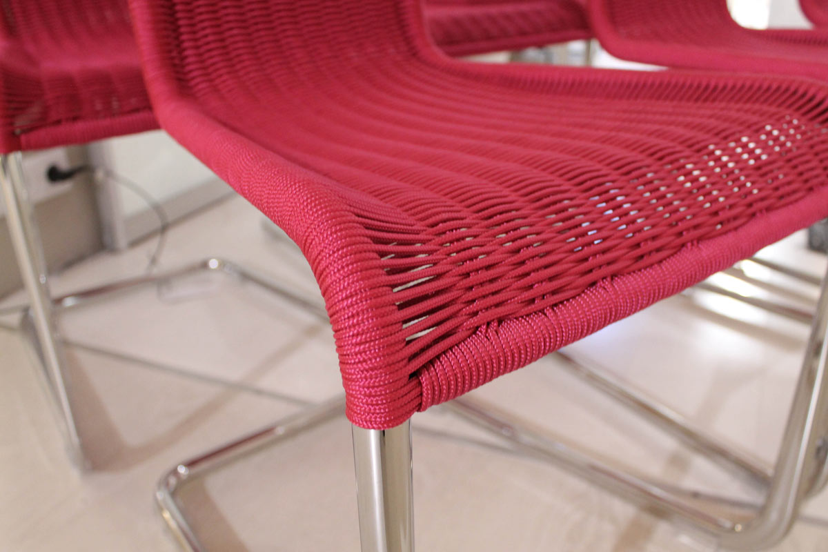 Kragstuhl B20 und D21 6er Gruppe von Tecta